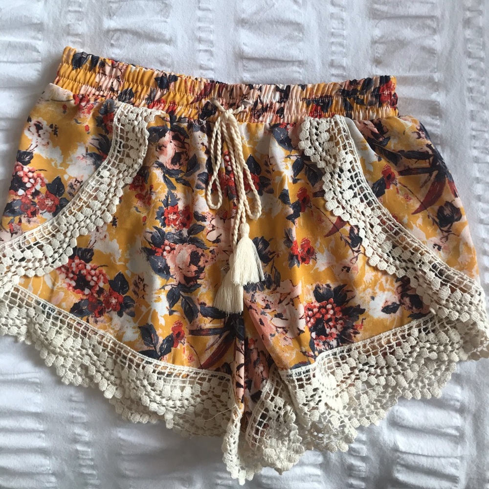 Floral shorts